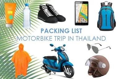 What to Take with You on a Motorcycle Trip in Thailand